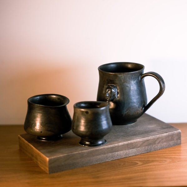 Dark Metal face cup - Image 2
